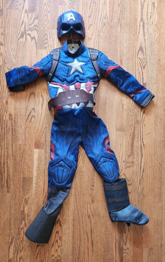 Kids Halloween Costume - Captain America