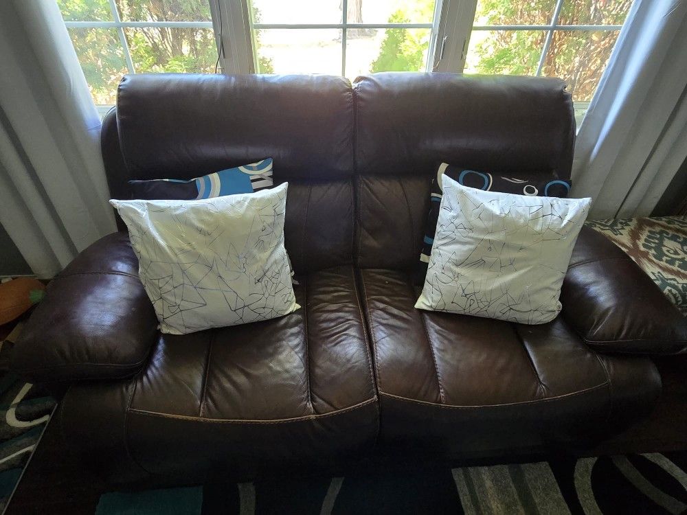 Sofa And Love Seat, (Recliners)