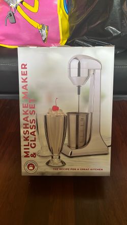 Chef’s Counter Milkshake Maker & Glass Set