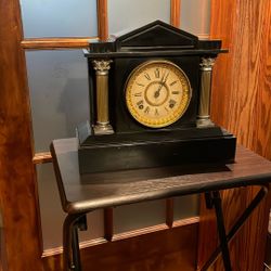 Really Antique Very Heavy  Black Clock