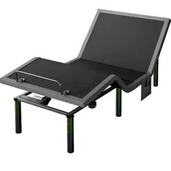 Twin XL, Adjustable Bed Frame Base with USB charging and lighting