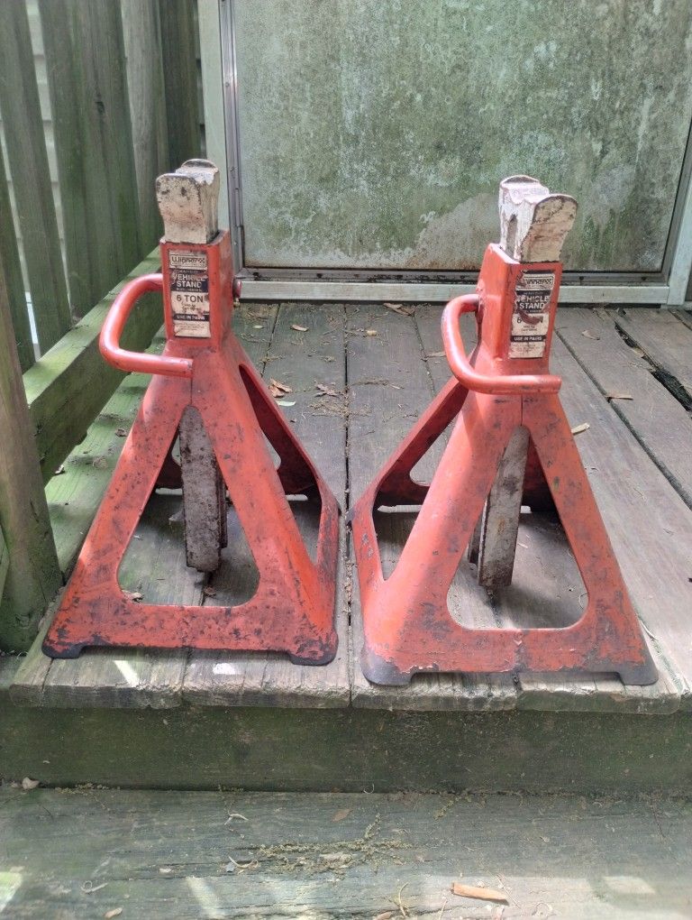 Heavy Duty 6 Ton Jack Stands 