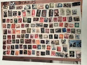 Large Collection Of Over 1000 Vintage World Stamps