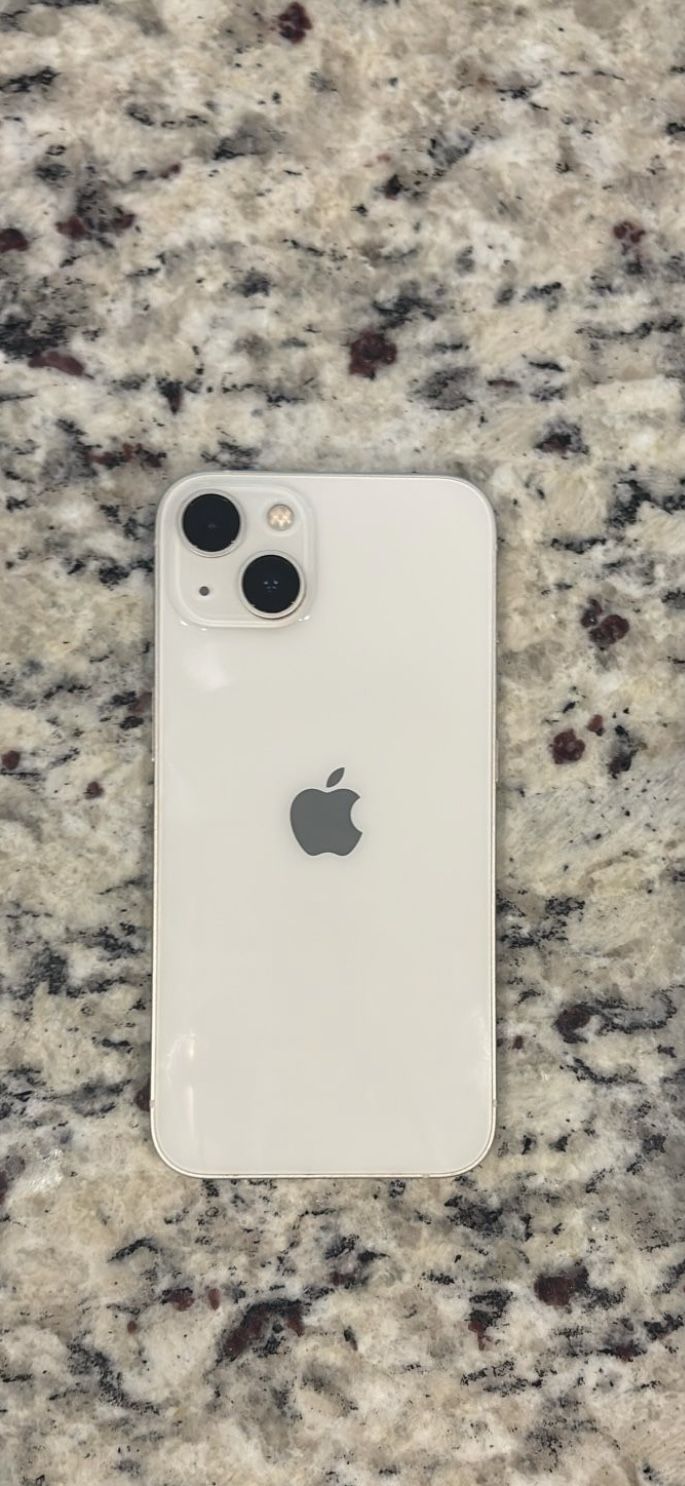 Barely Used White iPhone 13 