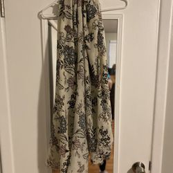 Beautiful floral large scarf or shawl