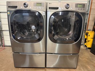 VERY NICE LG WASHER AND ELECTRIC DRYER SET VERY GOOD CONDITIONS VERY CLEAN