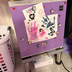 Small Refrigerator Purple