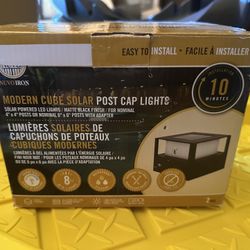 Solar Post Cap Lights