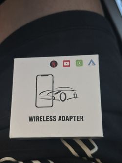 Wireless CarPlay and Android Auto Adapter with Mirroring for Netflix and Youtube