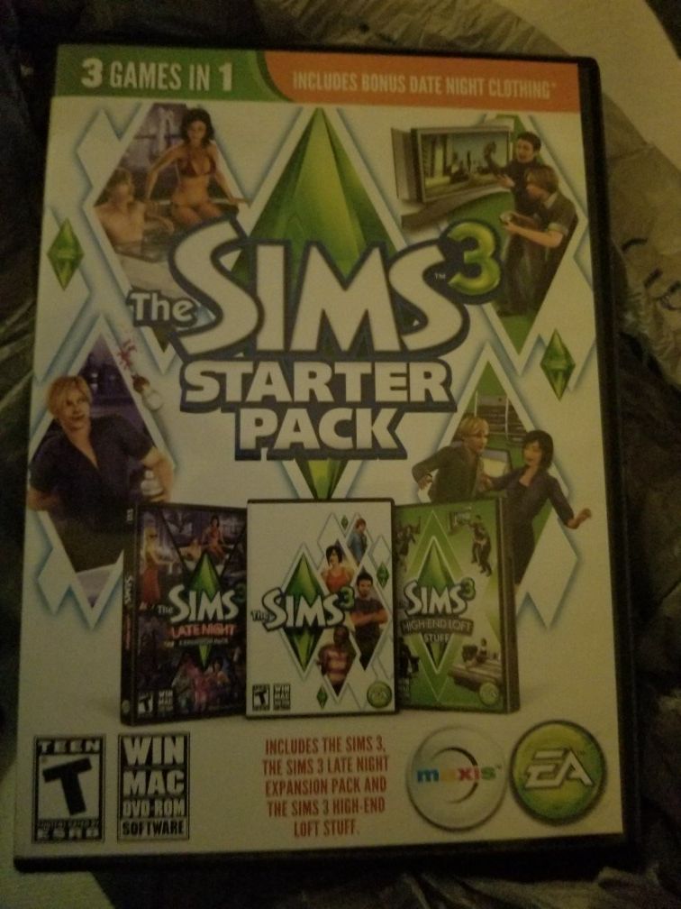 GAME PC. SIMS STARTER PACK