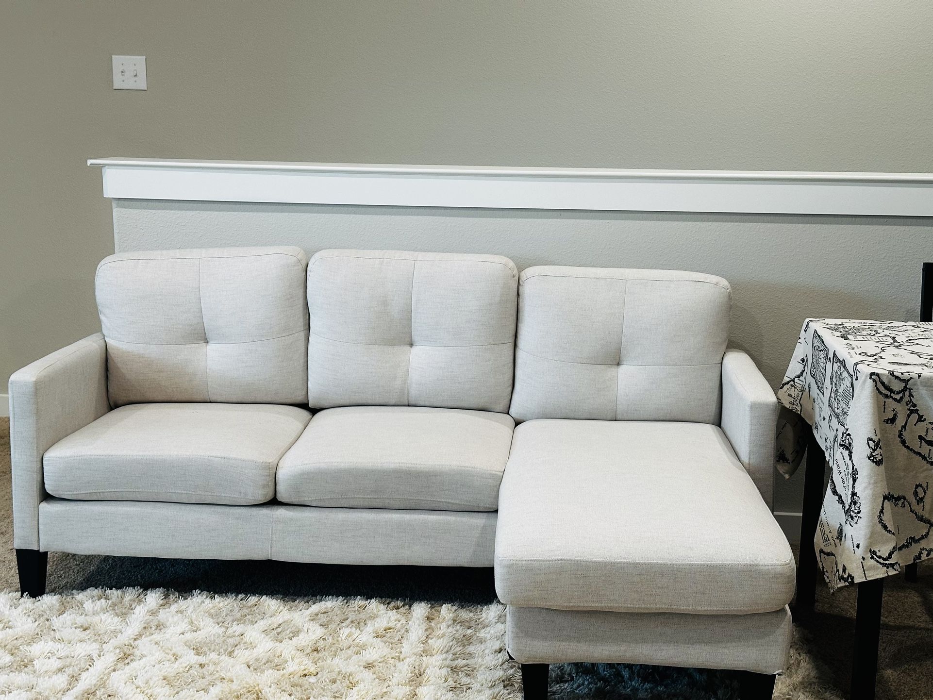 Light Grey Sectional Sofa