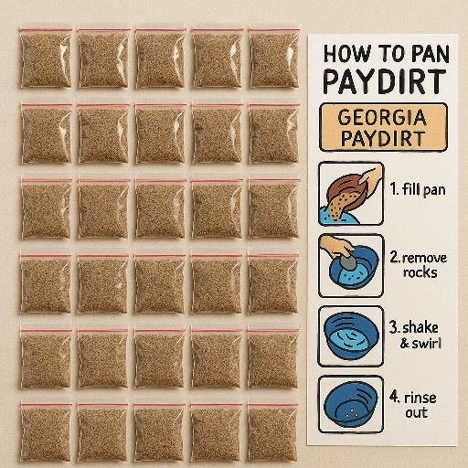 TreasuresByRev's Georgia Gold PayDirt Mega Classroom Edition Exploration Bundle