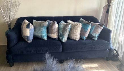 2 piece sofa and love seat and ottamon