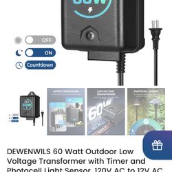 60w Outdoor Low Voltage Transformer