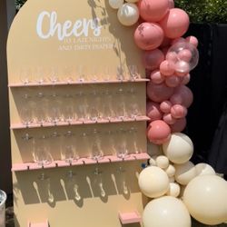 Champange wall DISPLAY