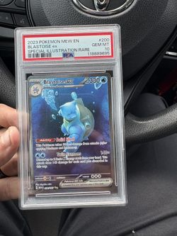 Blastoise ex 151 Graded PSA 10