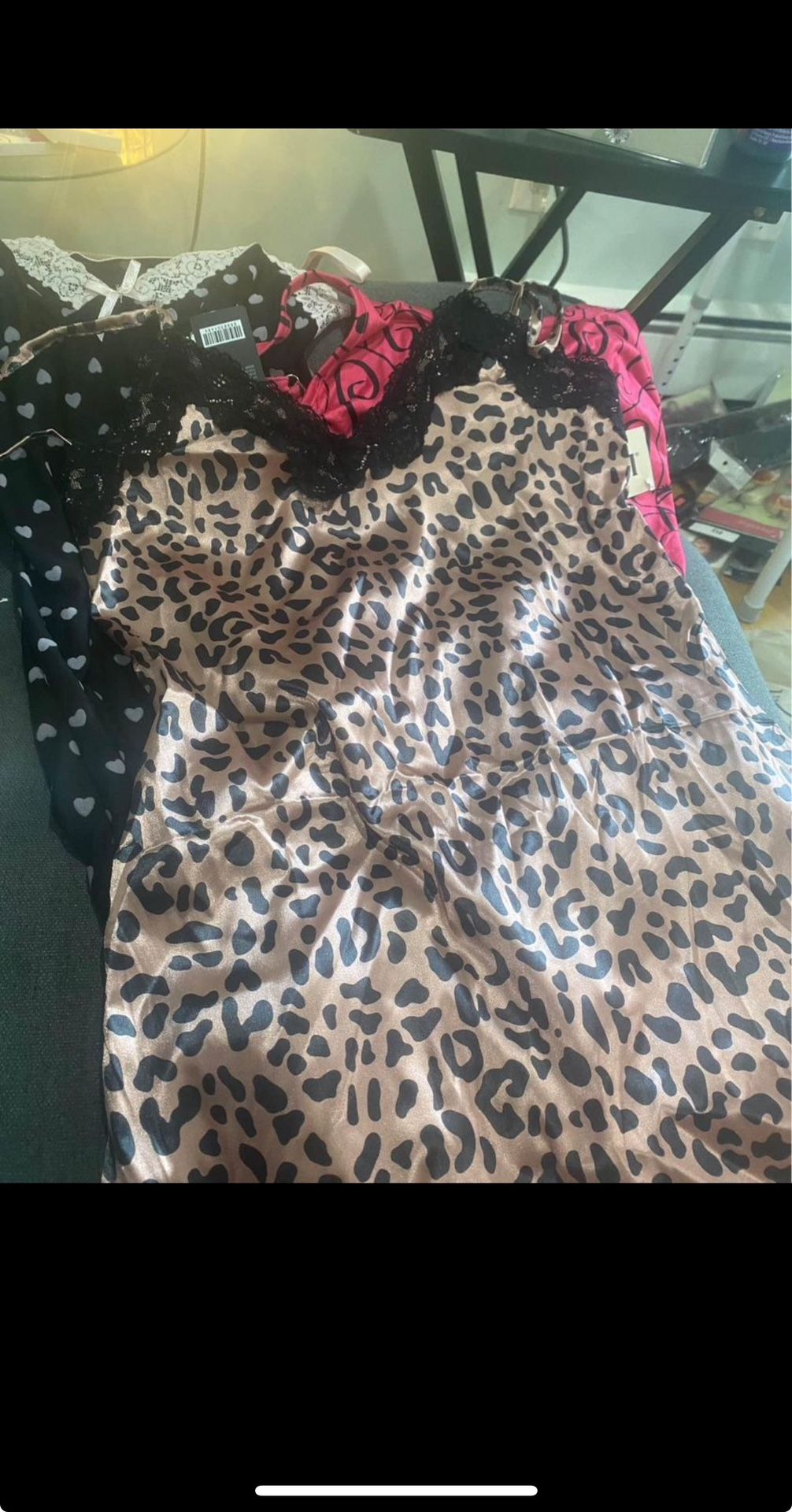 Silk Sexy Nightgowns Size Small