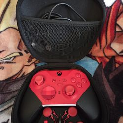 Red Xbox Wireless Elite Series 2 Controller