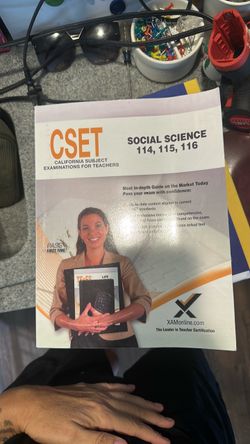 CSET Social Science 114, 115, 116 Study Guide