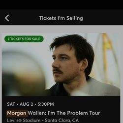 Morgan wallen Concert Tickets 
