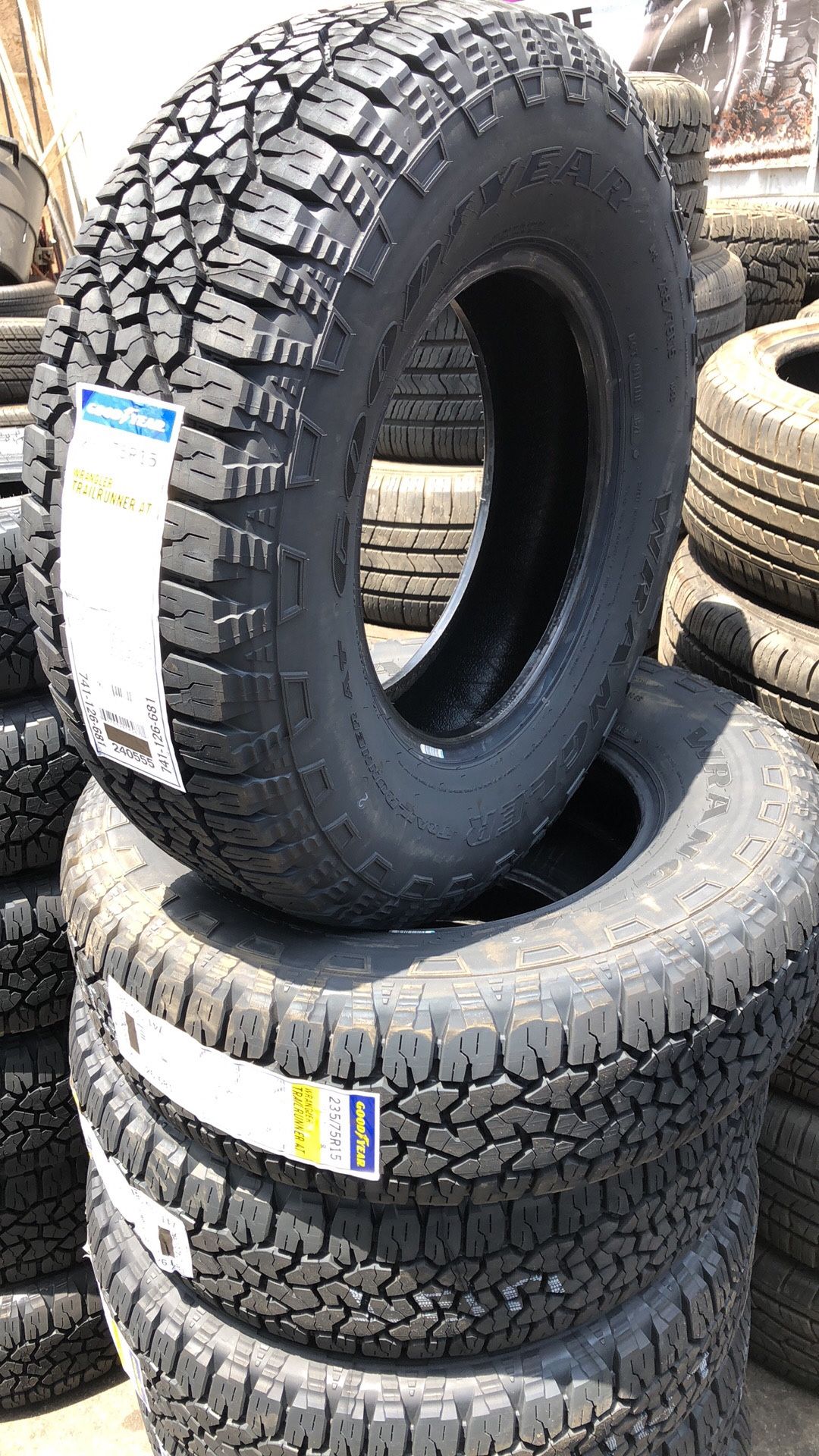 235/75R15 Goodyear Wrangler Trail Runner