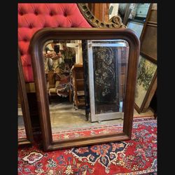 Beautiful Solid Wood Antique Mirror 