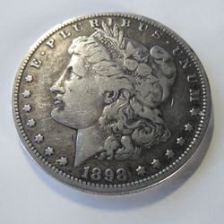 1898 S MORGAN PINGCOIN TESTED 