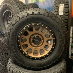 Method 305 Bronze 17x8.5 0mm 6Lug or 5 Lug With General ATX Tires 265/70