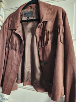 Banana Republic Vegan Suede Jacket