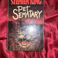 Pet Sematary By Stephen King, First Signet