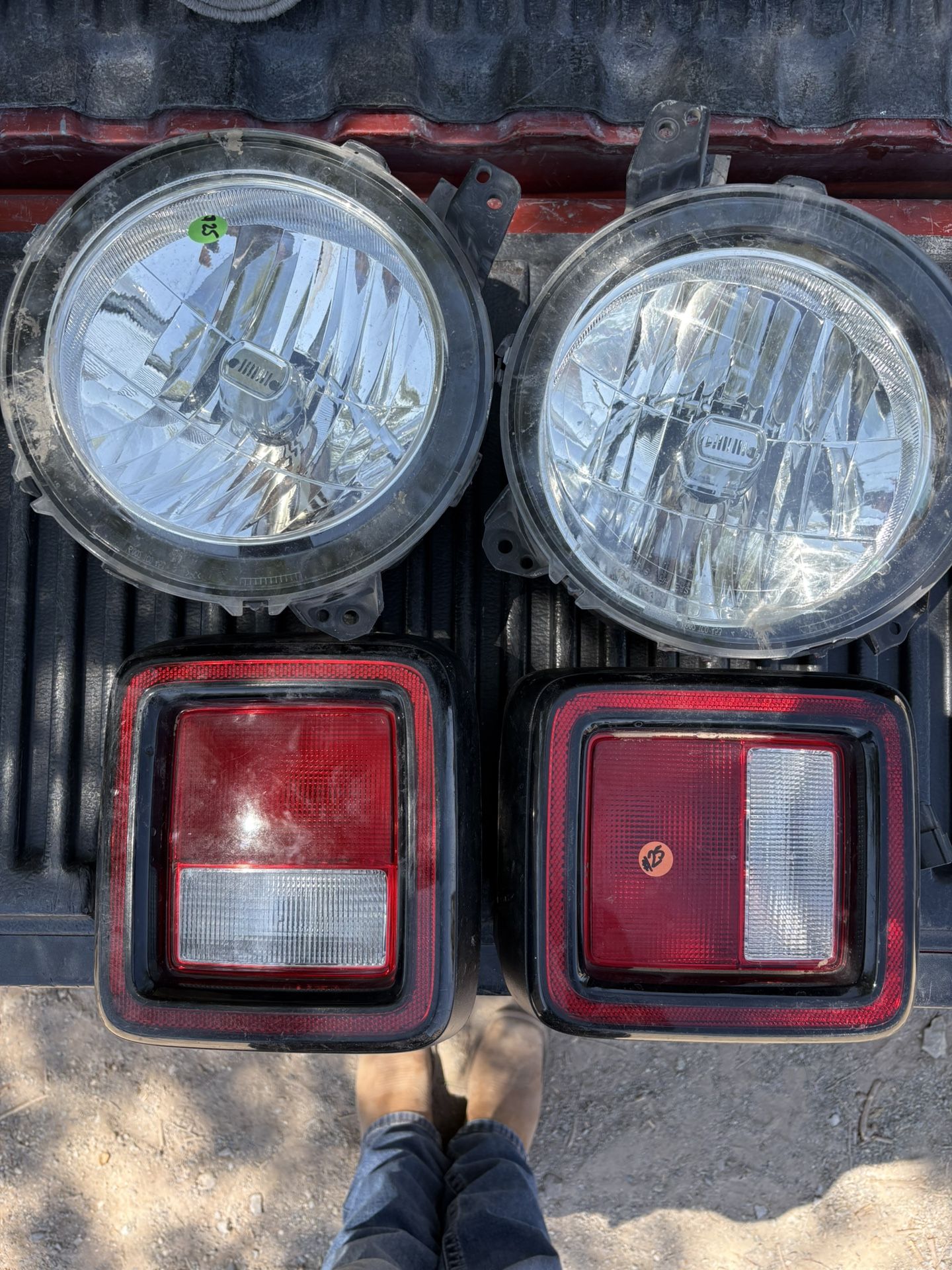 Jeep Wrangler Front And Rear Lights