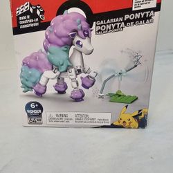 Mega Construx Pokemon Galarian Ponyta Set 