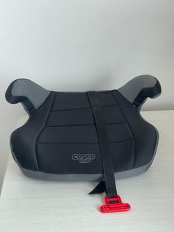 Kids Booster Car Seat, Cosco Rise LX Fossil Black