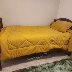 Wood Twin Bed