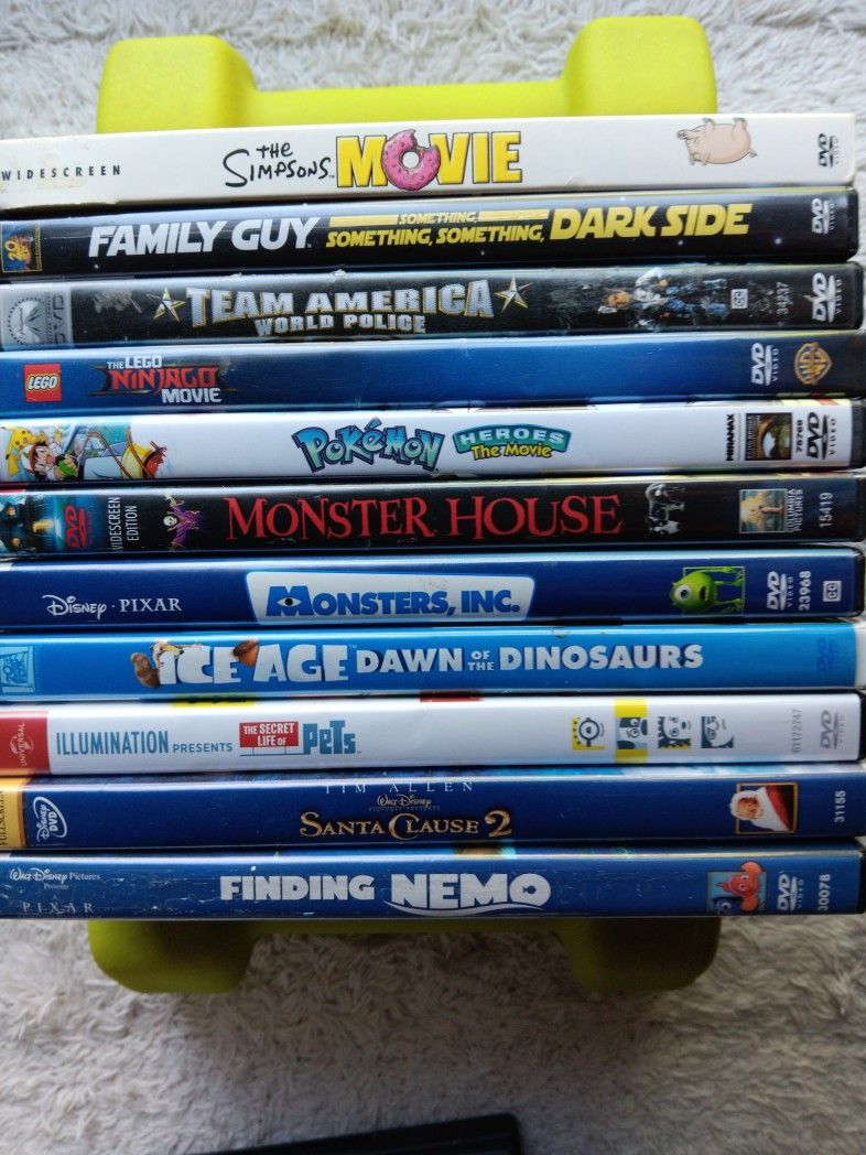 2 For $3 or $2 each, Kids & Animation DVDs for Sale in Auburn, WA