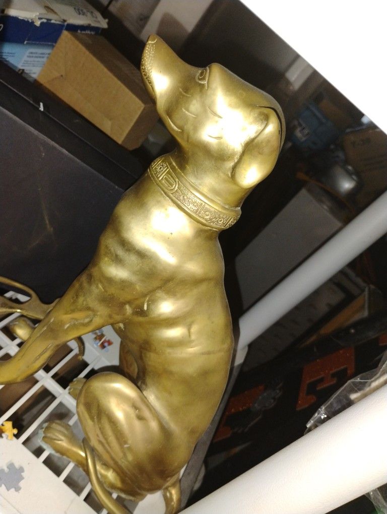 Brass Dog
