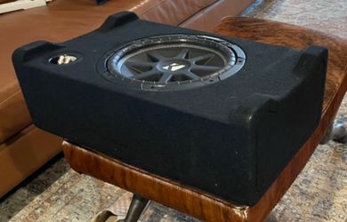 Kicker 12” down firing subwoofer