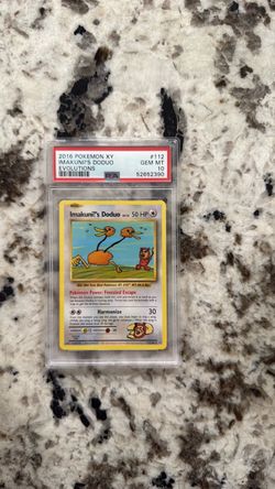 PSA 10 Imakuni?'s Doduo 2016 Pokemon XY Evolutions #112