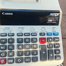 Canon Calculator Calendar 