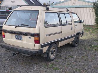 1987 toyota 4x4 van wagon