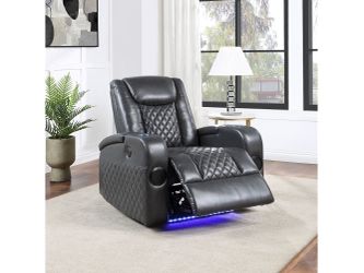 Alair Dark Gray Recliner
