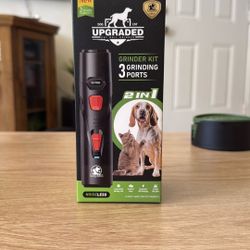 New Quiet Dog Nail Grinder with LED Light