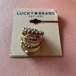 Lucky Brand rings!