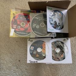 Ps2 Loose Disc Lot