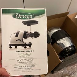 Omega® J8006HDC Chrome Ultimate Masticating Juicer and Nutrition System