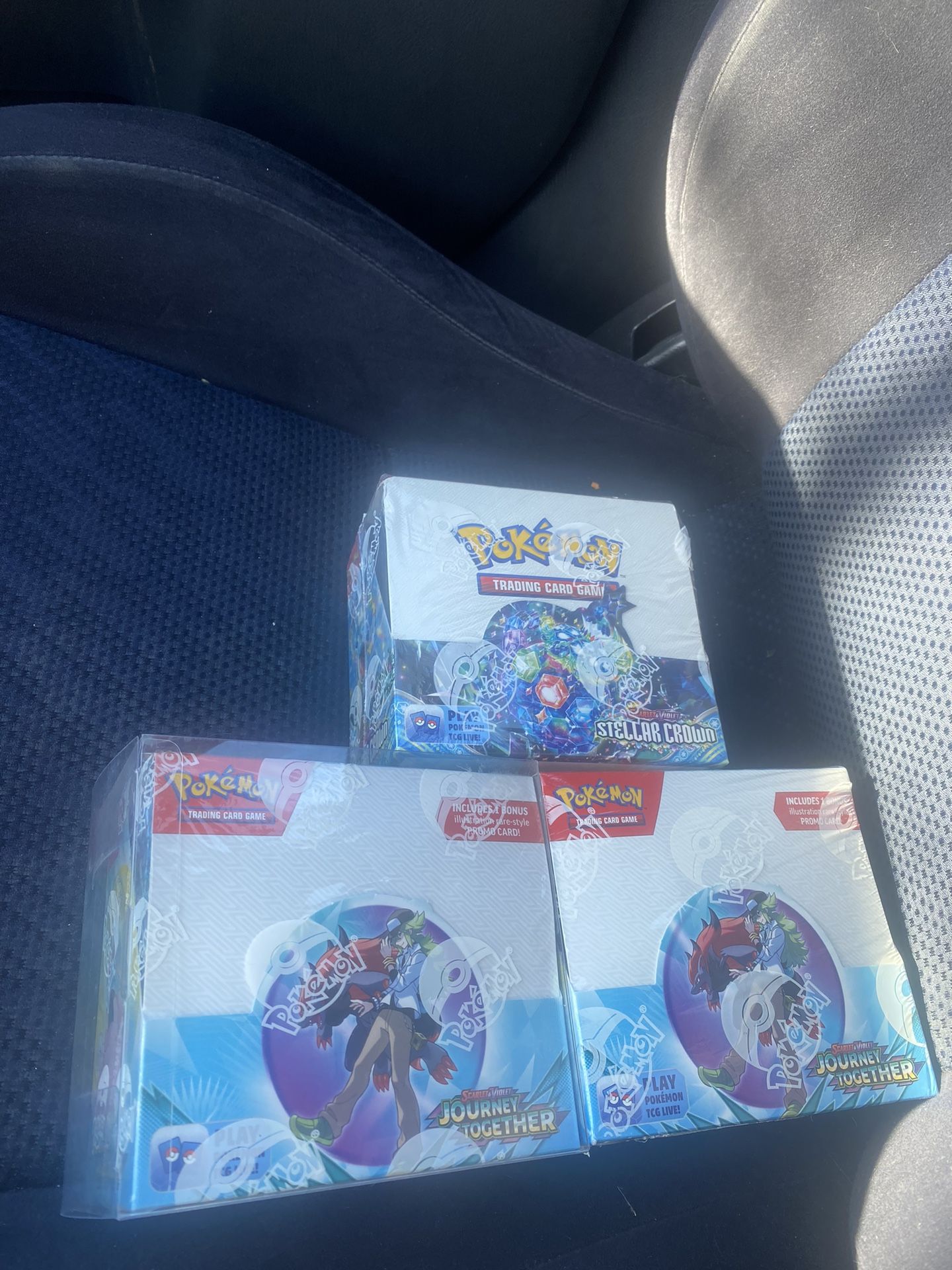 Journey Together (2) / Stellar Crown (1) Booster Boxes (36 Packs Each)
