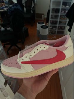 Nike air jordan 1 travis scott tropical pink