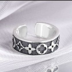 Solid Sterling Silver 925 Cuff Ring