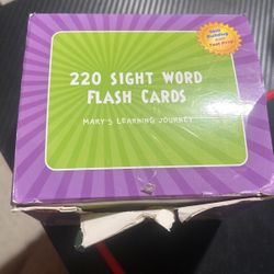 Sigh Word Flash Cards