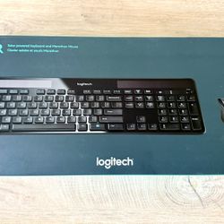 NEW! Logitech Solar MK750 Keyboard & Marathon Mouse
